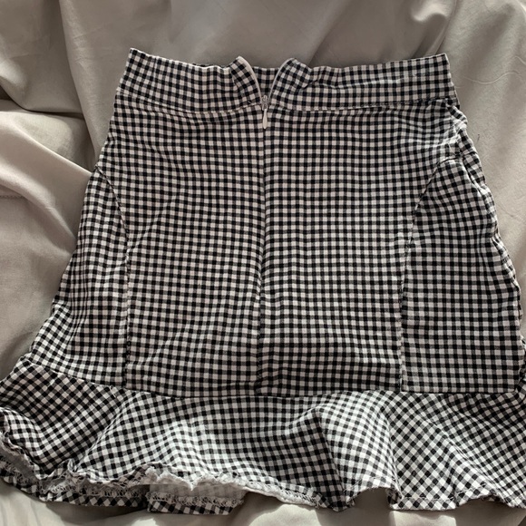 shein checkered skirt - Picture 3 of 3